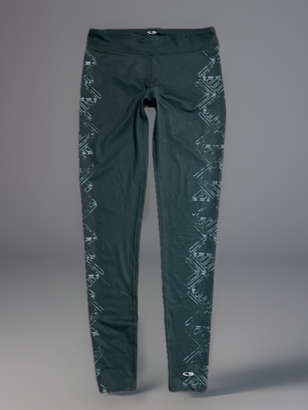 Champion DuoDry S/P Black and Gray side print Leggings